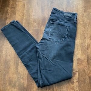 AG Farrah High Rise Skinny Grey sz 28